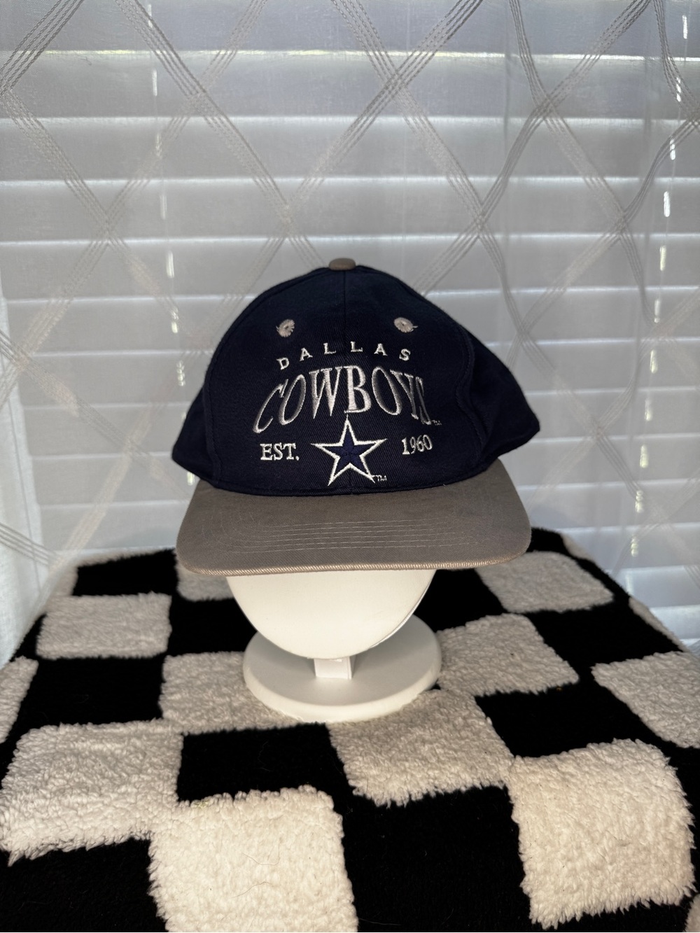 NWT Vintage 1996 Dallas Cowboys Youth Snapback Hat Deadstock NFL Play Football